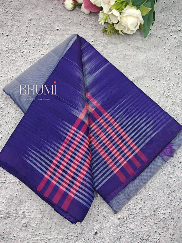 Purple Vazhai Naar Pattu Saree