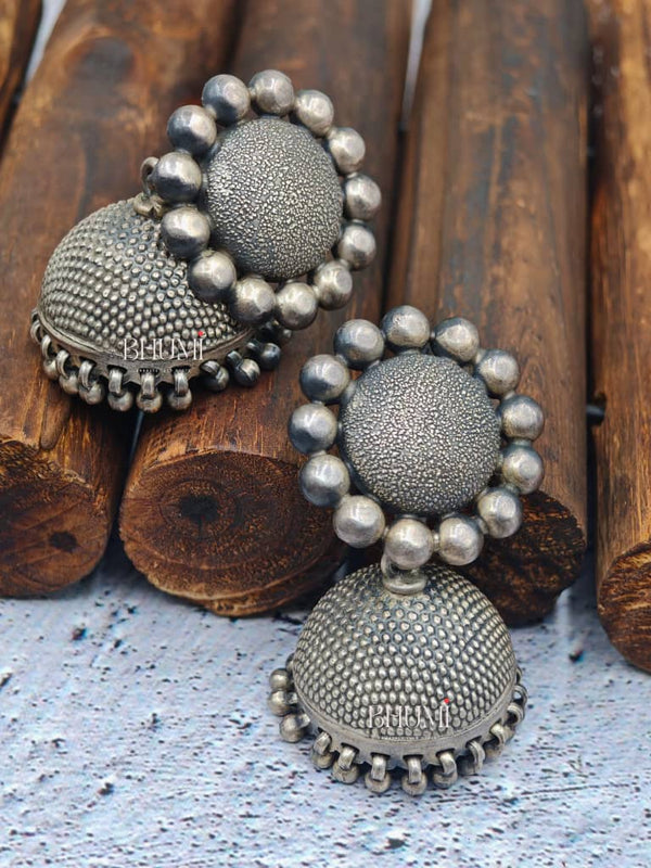 Oxidized Jhumka